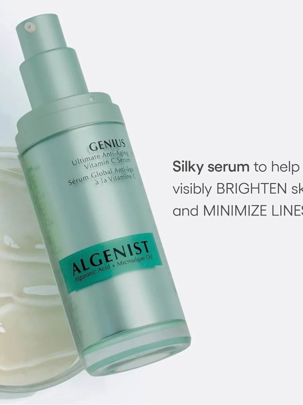 Algenist Genius Ultimate Anti-Aging Vitamin C Serum 1 fl. Oz/30 ml NIB